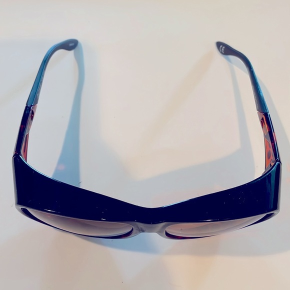 Polar Optics Polarized Unisex FO-001 Tortoise Driver Fits Over Sunglasses & Case - Picture 6 of 12